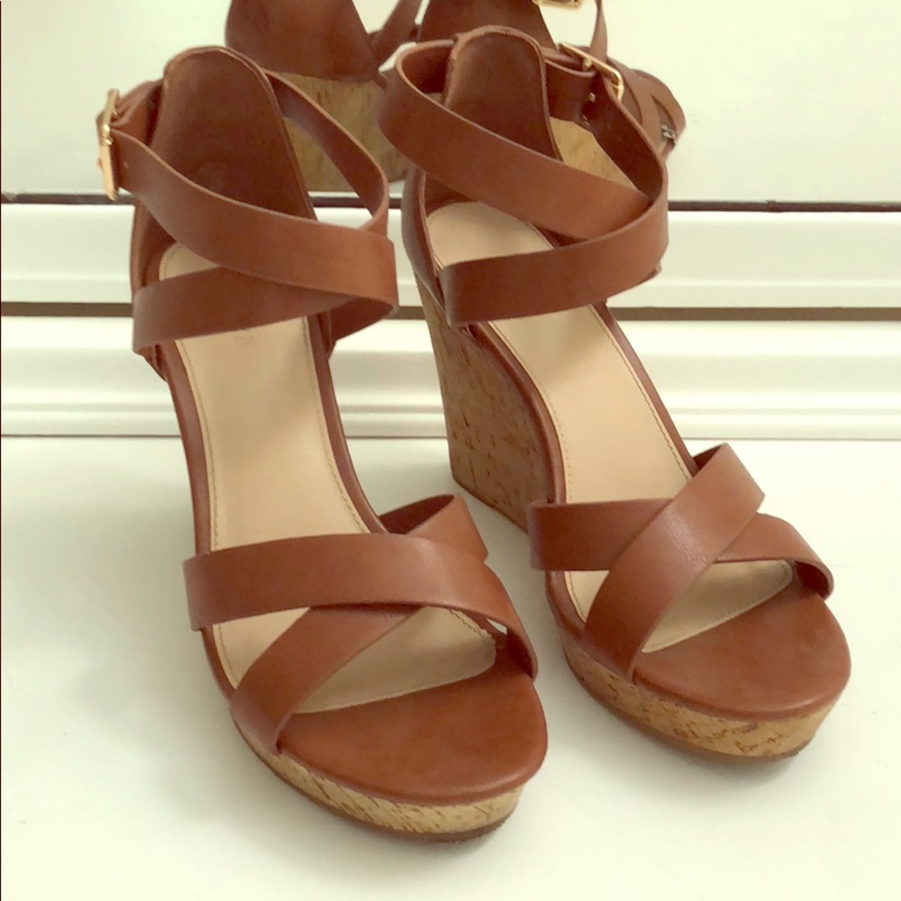 Forever 21 Wedges - Brown